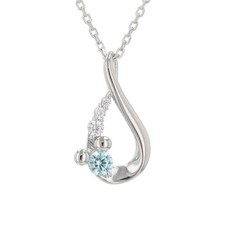 Disney Silver Mickey Drop Necklace Pair Silver