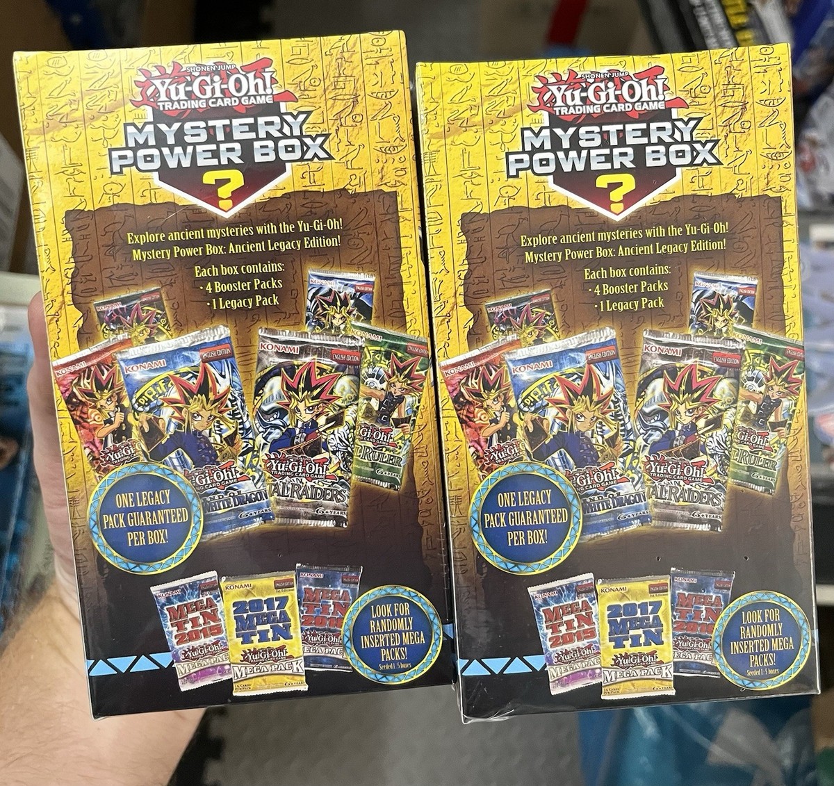 Yu-Gi-Oh!: Yugioh Mystery Power Box [Ancient Legacy Edition] New Sealed Lot  of 2