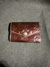 LOUIS VUITTON Monogram Vernis purple 6 key case