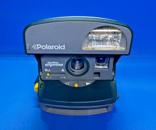 Polaroid 600 One Step Express Green Instant Film Camera Vintage Untested