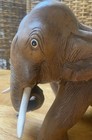 “Hand Carved” Elephant Statue Figurine  — photo 9