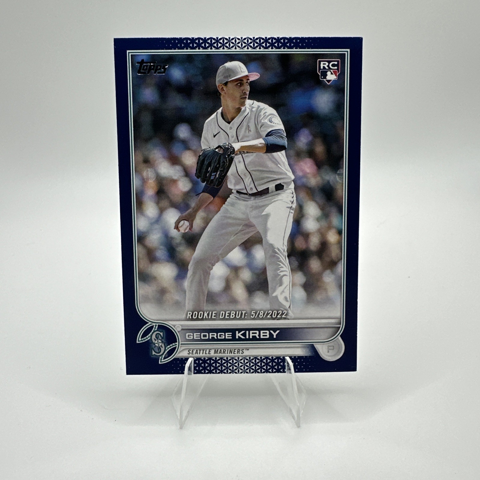 2022 Topps Update Series - Royal Blue Rookie Debut #US290 George Kirby (RC)