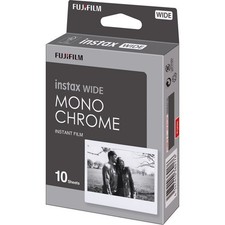 BULK OF 3 PACKS FUJIFILM INSTAX WIDE MONOCHROME INSTANT FILM - 10 EXPOSURES