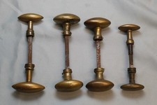 Poignées de porte ancienne en laiton