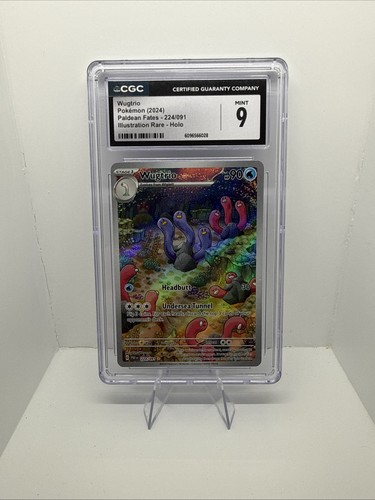 Wugtrio graded CGC 9 for sale on eBay