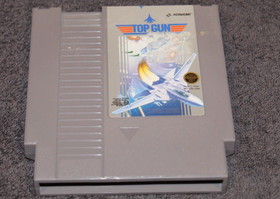 1985 Konami Top Gun Nintendo NES Authentic Cartridge Only - Tested & Working