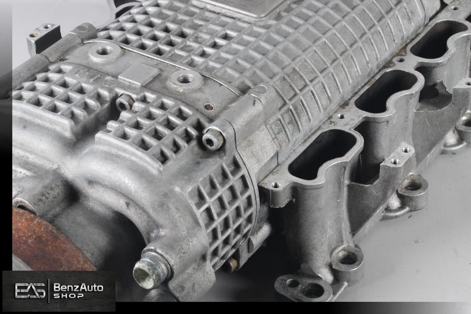 03-08 Mercedes W220 S55 SL55 E55 AMG M113K Engine Supercharger Assembly OEM 108k - Image 3 of 4