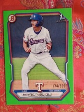 Seong Jun Kim 2026 Bowman Baseball GREEN parallel 174/333 1st Bowman Card #bp-45