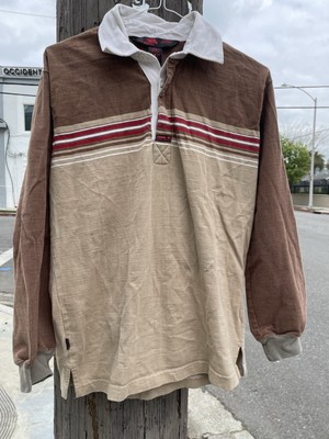 Y2K 2000 s VTG Vintage Tony Hawk Skater Streetwear Retro Brown Long Sleeve Shirt