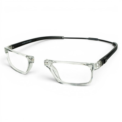 Clic Magnetic Reading Glasses - Adjustable Neck Hanging Readers - Secure Fit