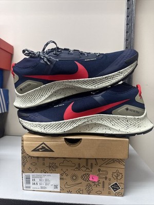 Mens Size 15 Nike Pegasus Trail Gore-Tex Obsidian Running Shoes DC8793 401