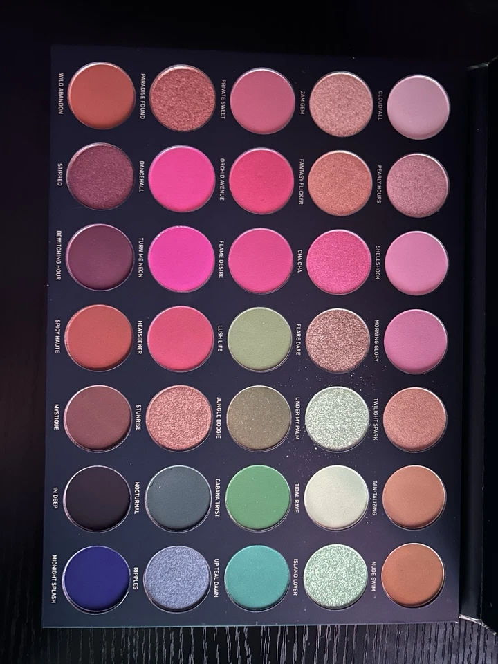 New Out Of Box Morphe 35A Up Til Dawn Eyeshadow Palette - Image 2 of 3