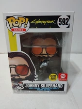Funko Pop! Cyberpunk 2077 - Johnny Silverhand - Glows in the Dark - AE Exclusive