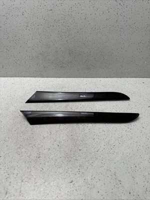 98-02 Mercedes W208 CLK430 CLK320 Front Pair Door Wood Trim Molding maple