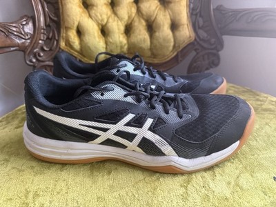 ASICS UPCOURT  5 Volleyball Court Shoe in Black/White 12 men s 
