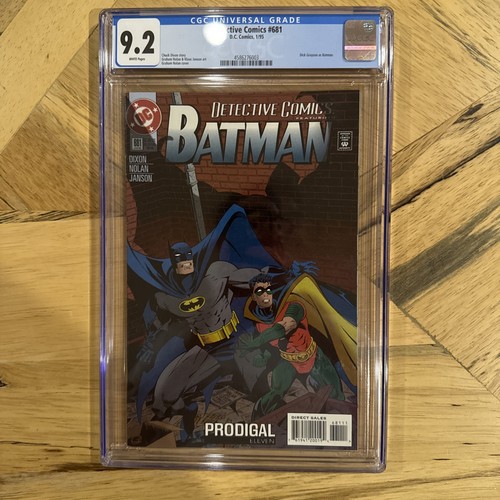 Detective Comics #681 Vol. 1 1995 DC Comics CGC 9.2 1st App Mackenzie Bock!