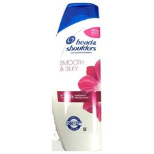 6 x Head & Shoulders Smooth & Silky Shampoo 400ml 11.35 per litre