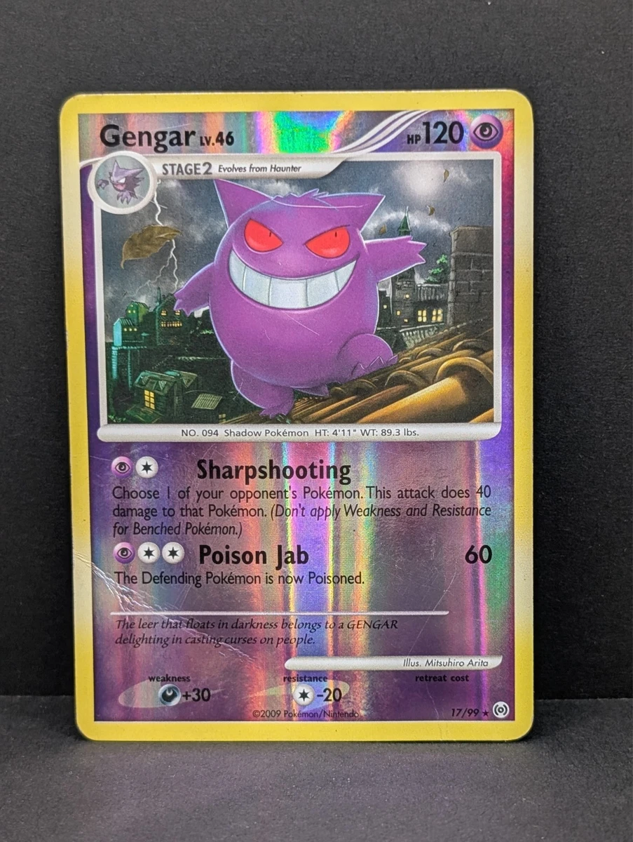 Gengar Pokémon TCG Arceus Rare Individual Collectible Card Game
