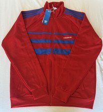 Adidas Originals The First Track Top Jacket Red/Blue IX9623 Men s Sz: Large
