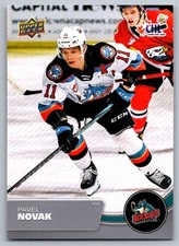 2021-22 Upper Deck CHL Pavel Novak Kelowna Rockets #162