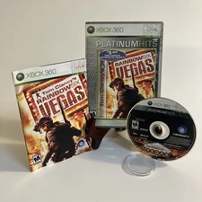 Tom Clancy’s RAINBOW SIX VEGAS 1 Microsoft Xbox 360 (2006) COMPLETE