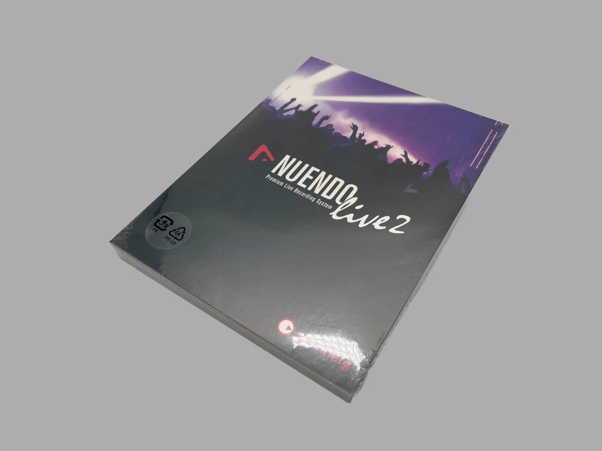 Steinberg Nuendo Live 2 Professional Multitrack Recording Software 