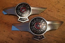 61264-10 FLSTF®  FATBOY® SILBER MATT TANKEMBLEME TANKSCHILDER  HARLEY DAVIDSON®