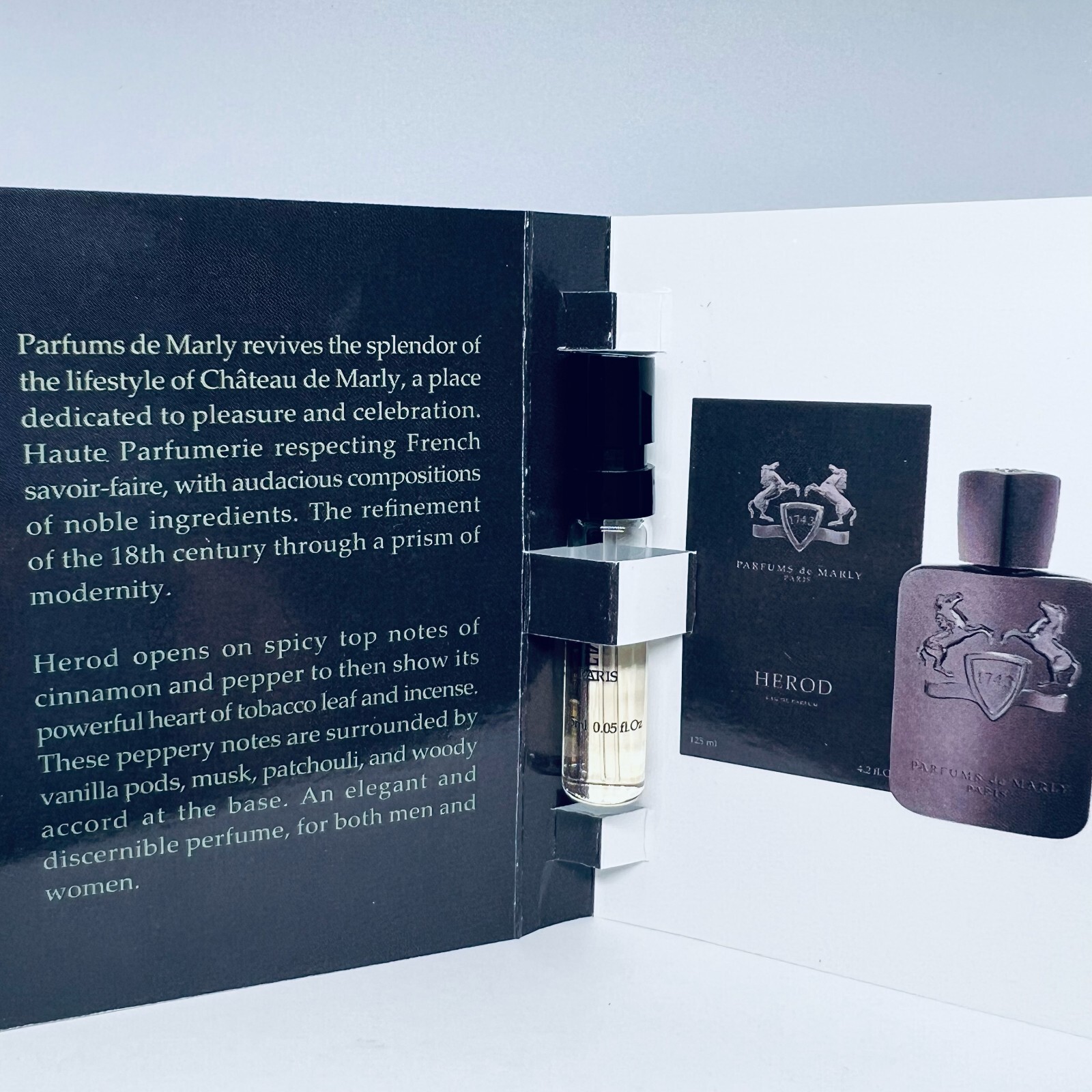 Lot of 10 Parfums De Marly Herod Eau de Parfum Sample Spray 0.05oz / 1