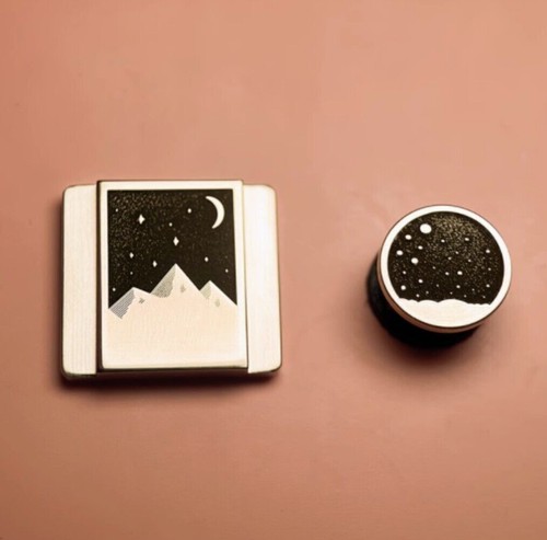 Hot Shoe Cover Cap Mountain Star Shutter Button For Sony Canon Fuji Nikon Leica - Picture 9 of 15