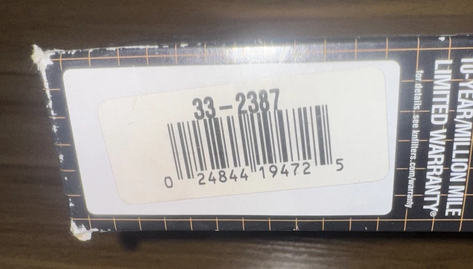 Filtro de aire K&N KN para 08-16 TOYOTA LAND CRUISER / 07-15 LEXUS LX570 5,7 L 33-2387 Foto 4 de 4