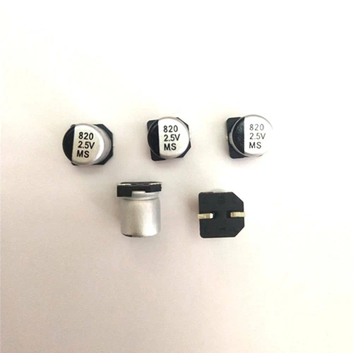 820uF 2.5V 820MFD 2.5Volt SMD Solid Capacitor 6.3mm*8mm