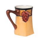 Antique Early 20th Century Limoges France P & P Hand Painted Grapes Tankard Mug