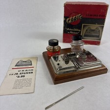 VTG Film Splicer 8mm Craig Jr Splicer W/ Original Box 8-16MM Film Junior Splicer