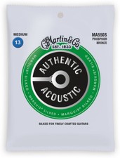 Martin Authentic Acoustic Marquis Silked Phosphor Bronze Medium Gauge Strings