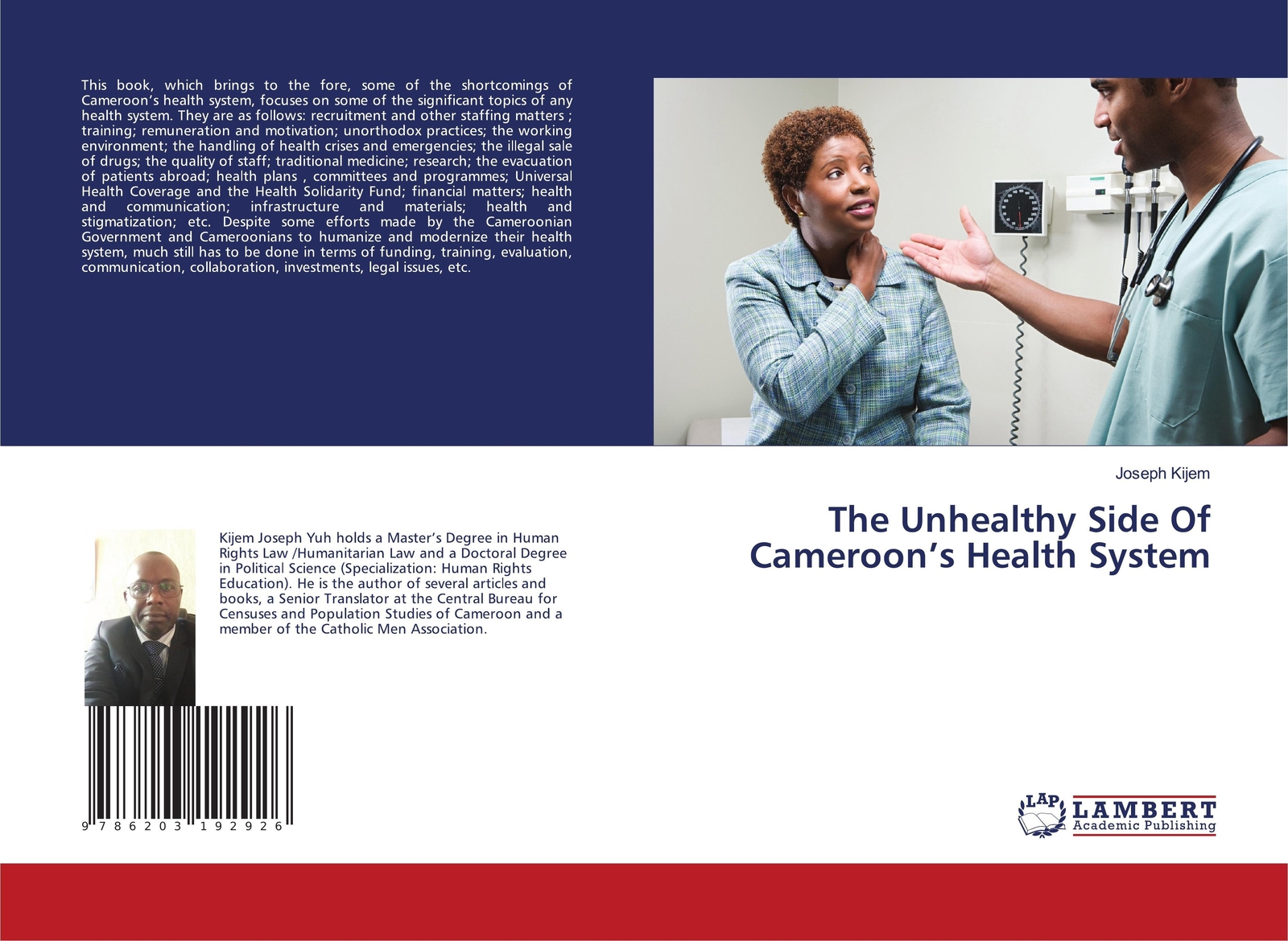 Thumbnail - Joseph Kijem | The Unhealthy Side Of Cameroon¿s Health System |