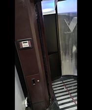 Versaspa spray tan booth machine.  Voice guide, heated and dries you