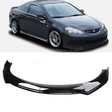 For 2005-2006 Acura Rsx Glossy Black Front Bumper Lip Spoiler Splitter Body Kit