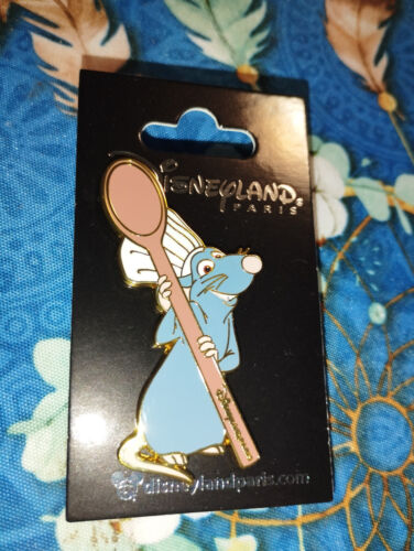 Chef Remy Wooden Spoon Ratatouille 10th Anniversary Disney Paris Dlp 2024 Pin - Picture 2 of 6