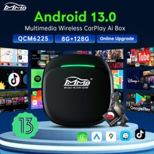 MAX5.0 Android 13 CarPlay Ai Box, 8 128GB, QCM 6225 8-Core,the Magic Box, USA