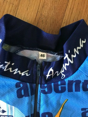 Cañete Argentina cycling bike jersey Size 46 - Picture 3 of 4