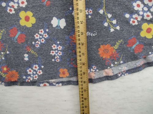 Lularoe Perfect Tee Women's XXS Floral Butterfly Vintage Style Tunic Shirt Dress - Picture 9 of 11