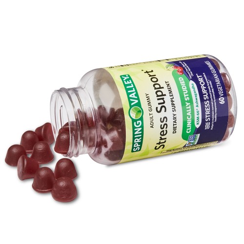 Spring Valley Ashwagandha Stress Support Dietary Supplement Gummies 60