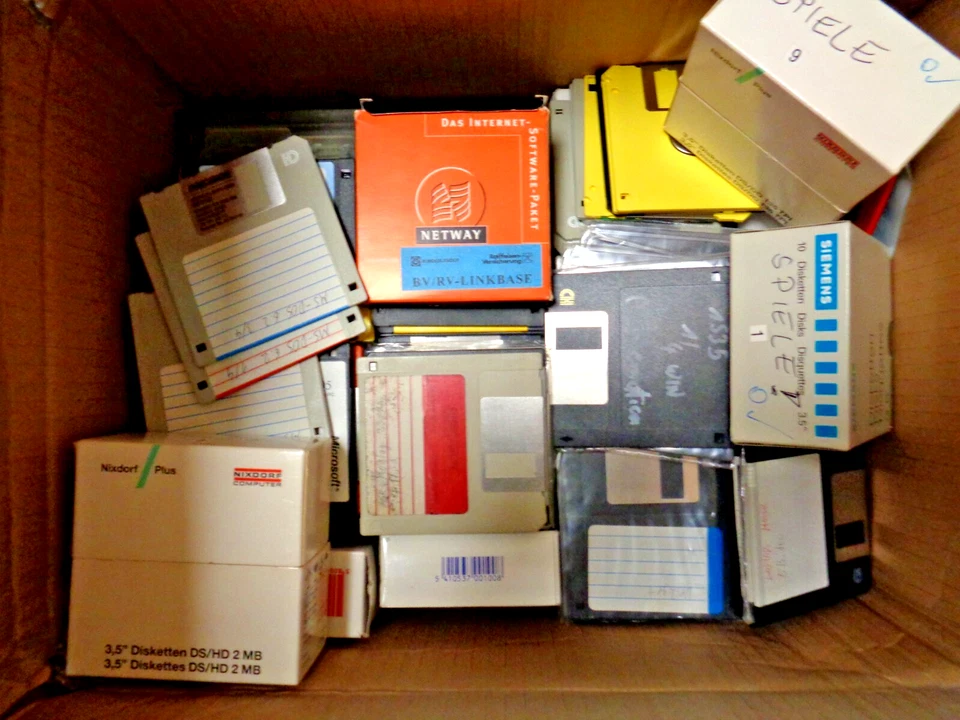 50 STÜCK HD DISKETTEN 3,5" -- KONVOLUT/LOT