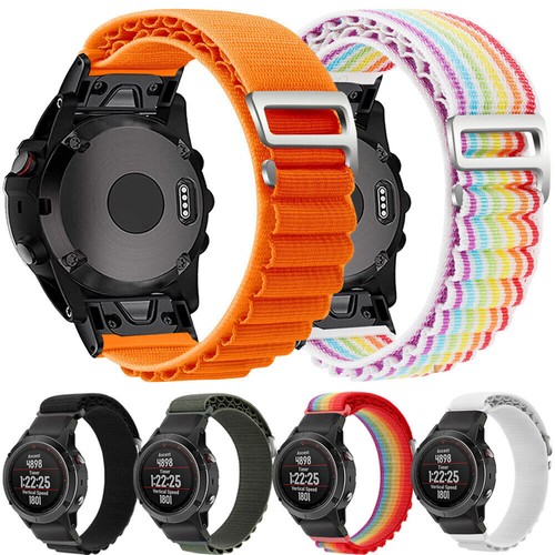 đ„Nylon Sport LOOPđ„Armband FĂŒr Garmin Fenix 7 7S 7X 6 6S 6X Pro 5 5X Plus 3 HR - Bild 4 von 169