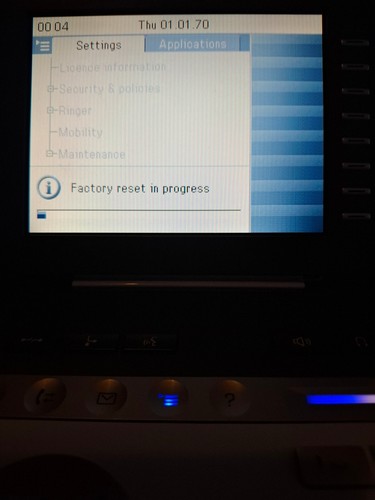 Telefon systemowy IP Siemens OpenStage 60 HFA Iceblue + zasilacz, kabel, - Zdjęcie 7 z 8