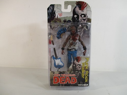 MCFARLANE TOYS SKYBOUND THE WALKING DEAD PUNK ROCK WALKER BLUE VERSION EXCLUSIVE