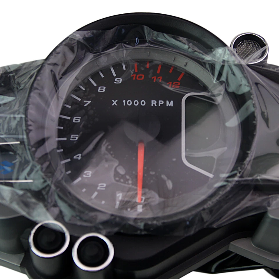 Motorcycle Speedometer LCD Digital Odometer Tachometer Gauge Meter 12v - Image 3 of 4