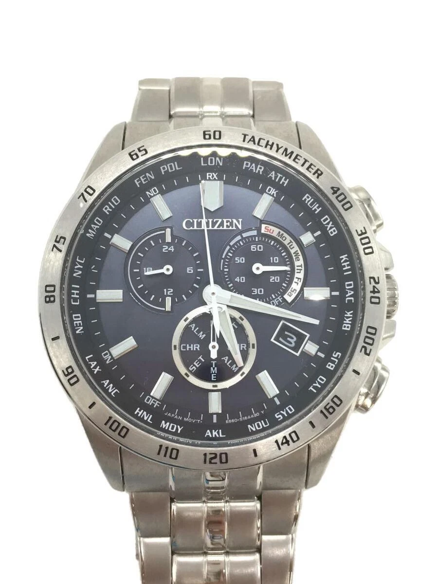 Citizen Eco-Dr E660-S119944 Radio controlled Day Date St.Steel Quartz Mens  Watch