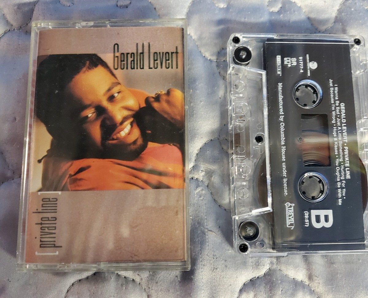 MM2 Gerald Levert Private Line Cassette Tape Album 1991 Atlantic 
