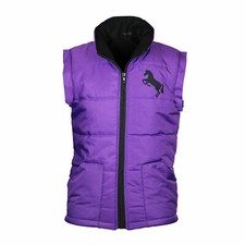 Kinder Reitweste Pia lila warm gefüttert MS-Trachten 	